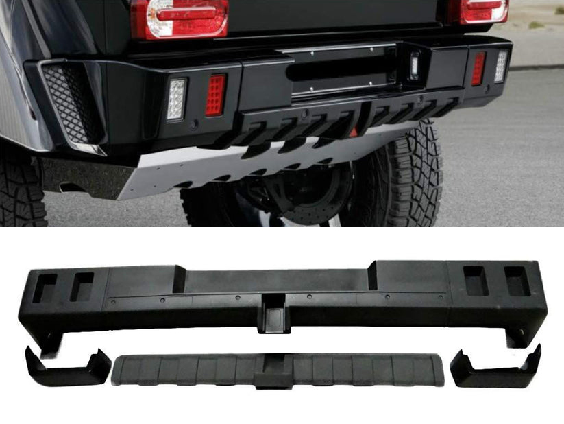 Fiberglass Rear Brabus Bumper with Diffuser for Mercedes-Benz W463 G-Wagon